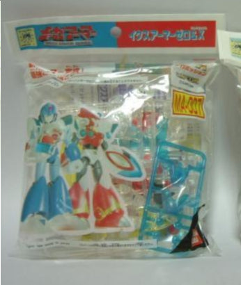 Bandai 1996 Capcom Mega Man Rockman X X&Z Crystal Plastic Part Model Kit Figure