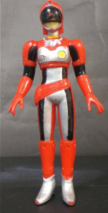 Bandai Metal Hero Series Super Rescue Solbrain Soljeanne Soft Vinyl Action Figure