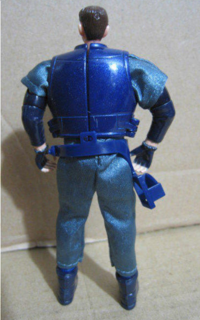 Bandai 1994 Metal Hero Series Blue Swat Action Figure Used