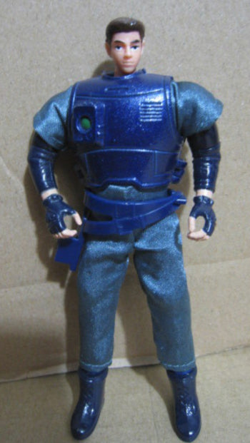 Bandai 1994 Metal Hero Series Blue Swat Action Figure Used