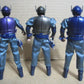 Bandai 1994 Metal Hero Series Blue Swat 3 Action Figure Used