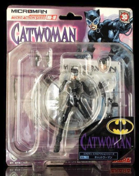 Takara 1/18 Microman Micronauts MA-10 Batman Catwoman Action Figure