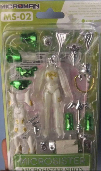 Takara 2005 Microman Micronauts Micro Sister MS-02 Shion Figure