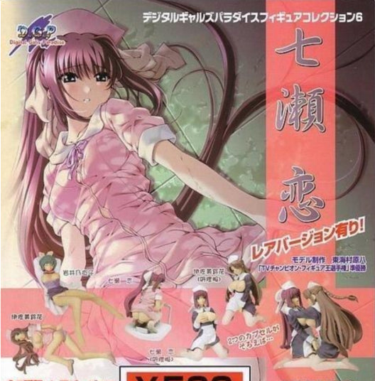 Millennium DGP Digital Gals Gashapon Night Shift Nurses Yakin Byoutou Nanase Ren 5 Figure Set