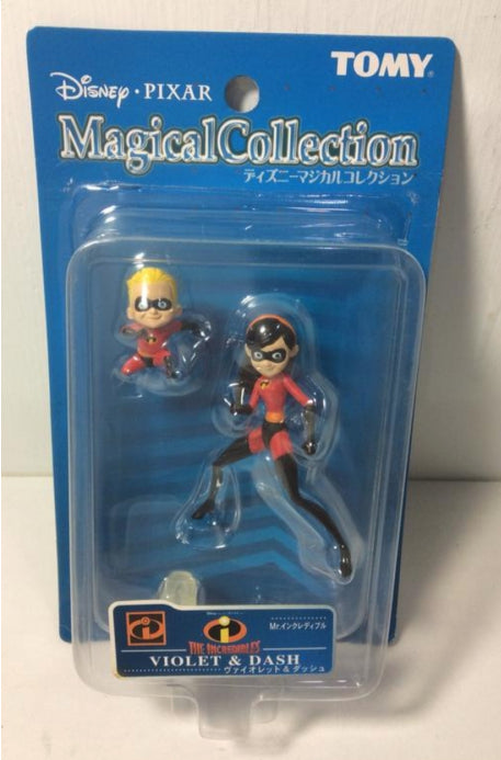 Tomy Disney Magical Collection 119 The Incredibles Violet & Dash Trading Figure