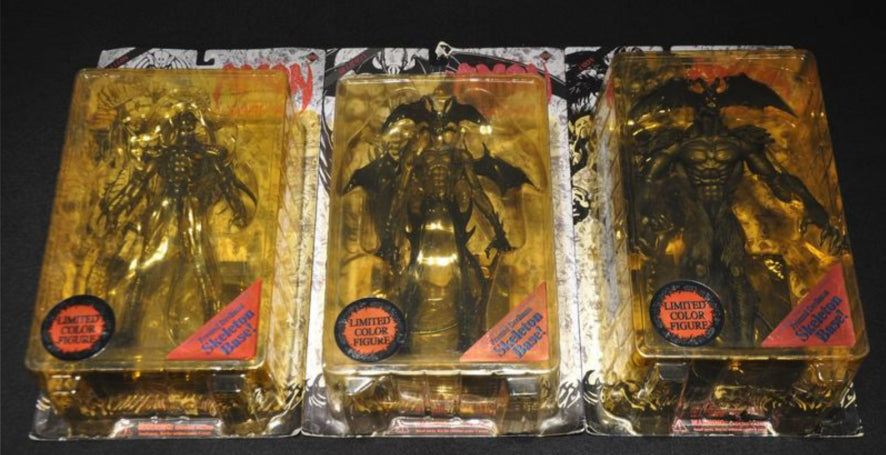 Fewture Devilman Go Nagai Amon OVA Black Limited Ver 3 Action Figure Set Used