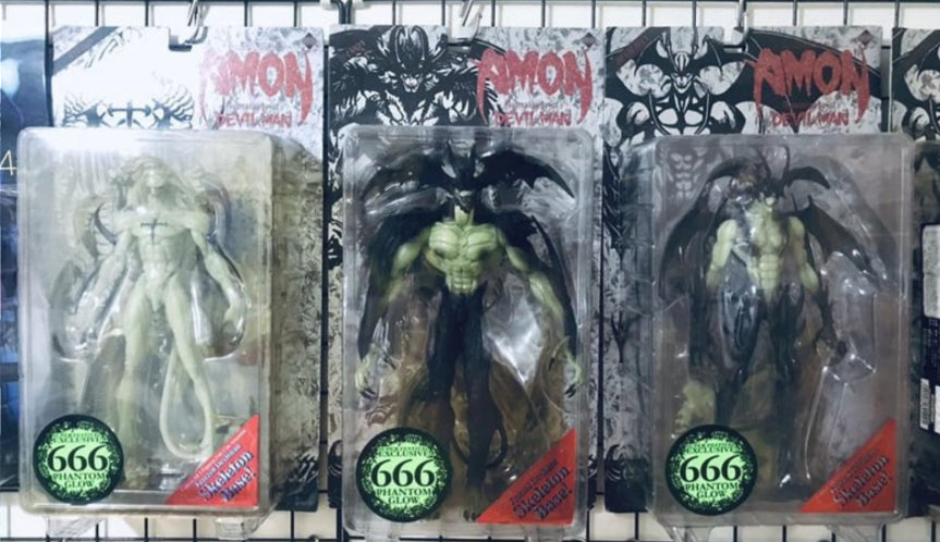 Fewture Devilman Go Nagai Amon 666 Limited Ver 3 Action Figure Set