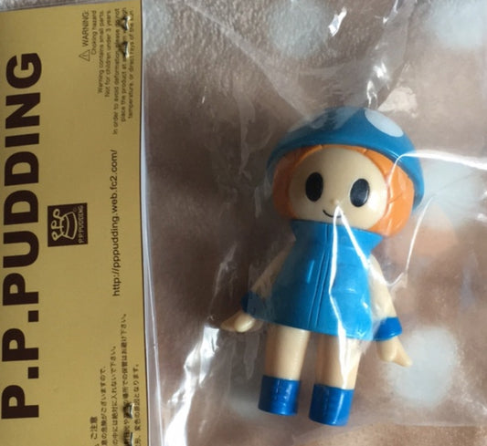 P.P.PUDDING Gen Kitajima Kinohel & Friends Blue Ver 3" Vinyl Figure