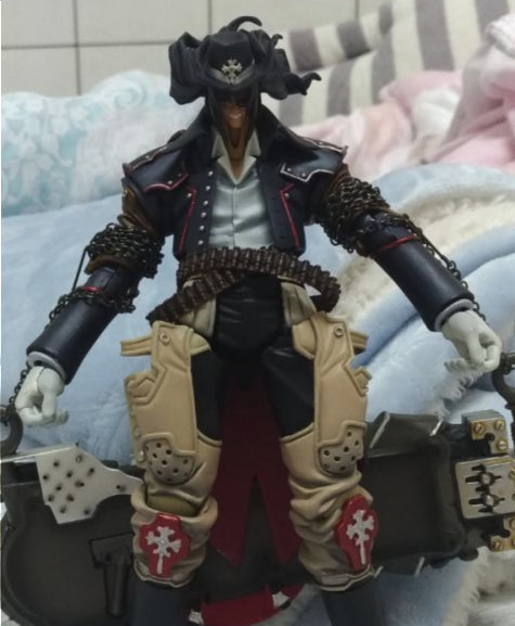 Kaiyodo Gungrave 8" Action Figure Used