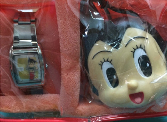 Tezuka Production Astro Boy Watch w/ Bag w/ Coin Wallet Type A