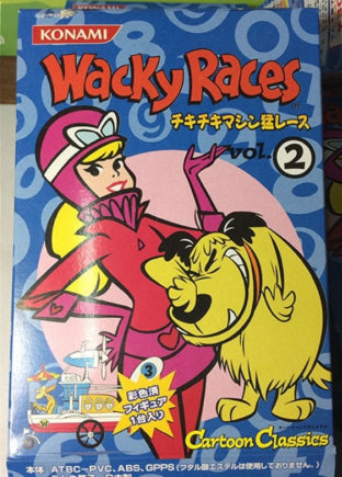 Konami 2004 Wacky Races Collection Vol 2 6 Trading Figure Set