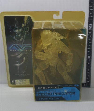 McFarlane Toys Alien vs Predator Exclusive Stealth Celtic Predator Trading Figure