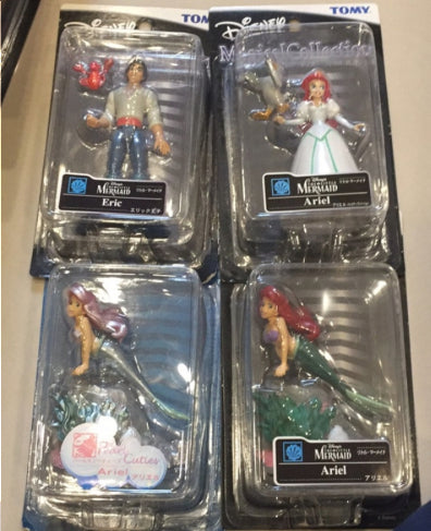 Tomy Disney Magical Collection The Little Mermaid 4 Trading Figure Set