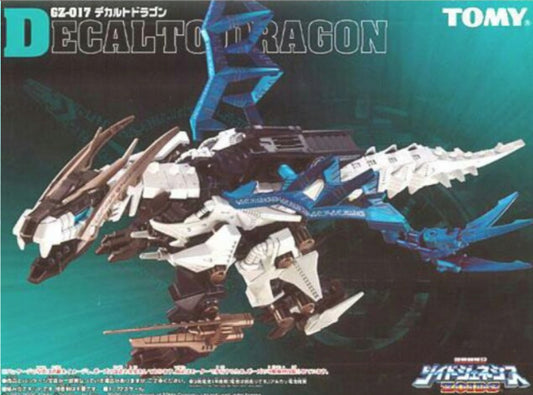 Tomy Zoids 1/72 GZ-017 Decalto Dragon Type Plastic Model Kit Action Figure