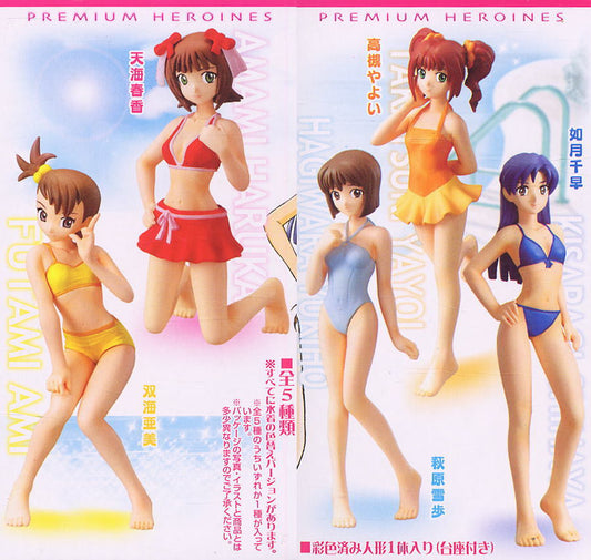 Megahouse Premium Heroines The Idol Master M@ster Swimsuit Bikini 5+5 10 Trading Figure Set - Lavits Figure
