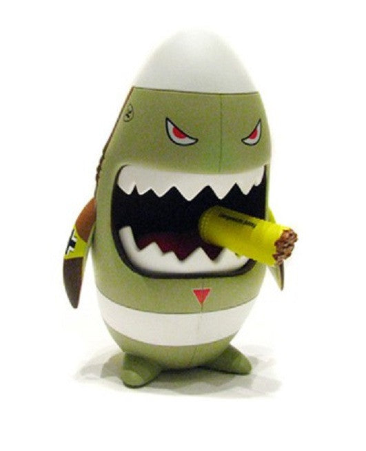 ToyQube 2008 Frank Kozik Nemo Sharky WWII 3rd Edition Ver. 8" Vinyl Figure - Lavits Figure
