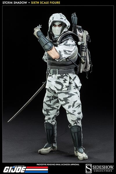 Sideshow 1/6 12" A Real American Hero G.I. Joe Storm Shadow Action Figure