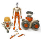 ThreeA 3A Toys 1/12 Microman Micronauts Ashley Wood Quantum Ranger Theodore String Divers Vinyl Figure