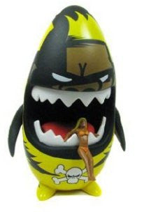 ToyQube 2008 Tim Tsui Da Sharky Game Of Death Yellow Ver 8" Vinyl Figure - Lavits Figure
 - 1