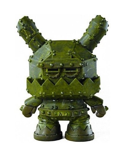 Kidrobot 2012 Frank Kozik Dunny Mecha Dunny MDA1 Tactical Assault Unit Green Ver 8" Vinyl Figure - Lavits Figure
