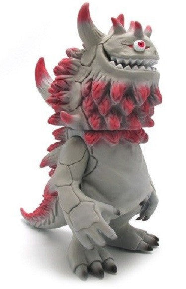 Intheyellow 2010 T9G Mographics Rangeas Kaiju TXT Movie Grey Ver. 7" Vinyl Figure - Lavits Figure
