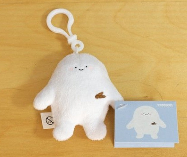 Crazylabel 2010 Bubi Au Yeung Treeson 3" Plush Doll Strap Keychain Figure - Lavits Figure
 - 2