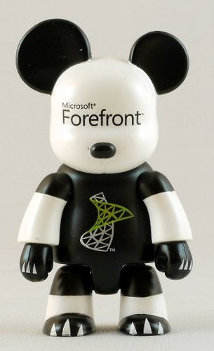 Toy2R 2008 Qee Key Chain Collection Microsoft Forefront 2.5" Mini Figure - Lavits Figure
 - 1