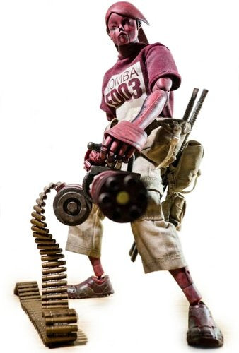 ThreeA 3AA Toys 1/6 Ashley Wood Tomorrow King TK Klub Popbot Edo Red Commander 12" Action Figure