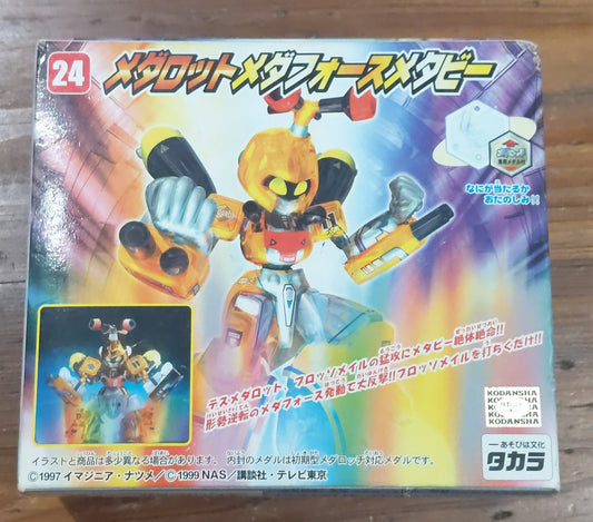 Takara Medabots Medarot 24 Metabee Metal Beetle Model Kit Figure