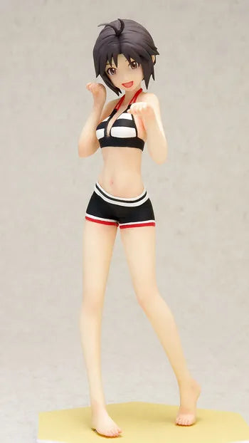 Wave 1/10 The Idol Master M@ster Makoto Kikuchi Swimsuit Bikini Pvc Figure